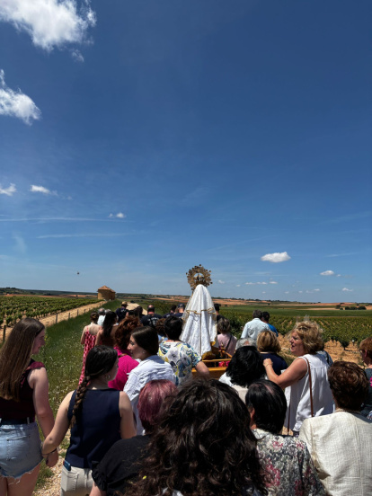 La Virgen de Las Lagunas regresa a Villálvaro tras el intercambio con Zayas de Báscones