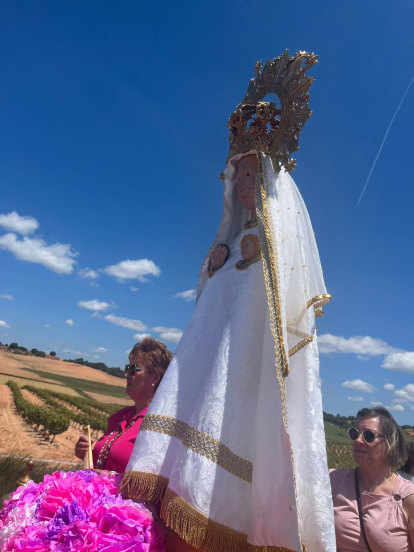 La Virgen de Las Lagunas regresa a Villálvaro tras el intercambio con Zayas de Báscones