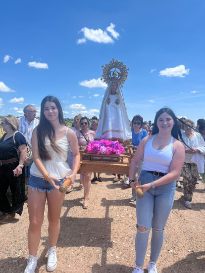 La Virgen de Las Lagunas regresa a Villálvaro tras el intercambio con Zayas de Báscones