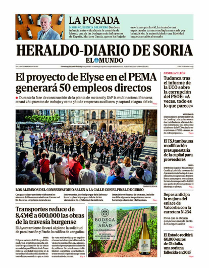 Portada del 13 de junio de 2025.