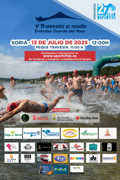 Cartel de la prueba deportiva que se celebra este domingo en la Cuerda del Pozo.