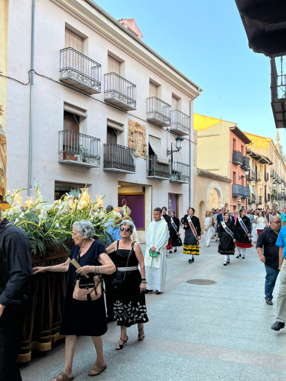 La localidad se volcó este miércoles con la celebración de la Virgen del Carmen.