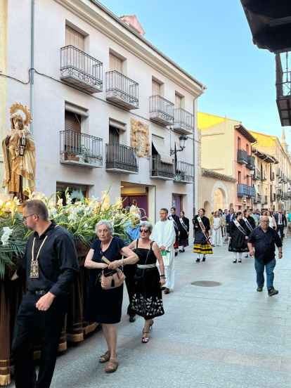 La localidad se volcó este miércoles con la celebración de la Virgen del Carmen.