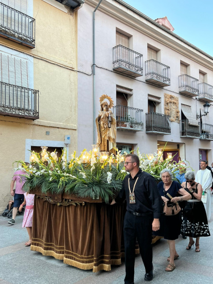 La localidad se volcó este miércoles con la celebración de la Virgen del Carmen.