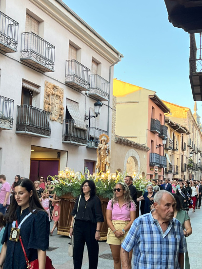 La localidad se volcó este miércoles con la celebración de la Virgen del Carmen.