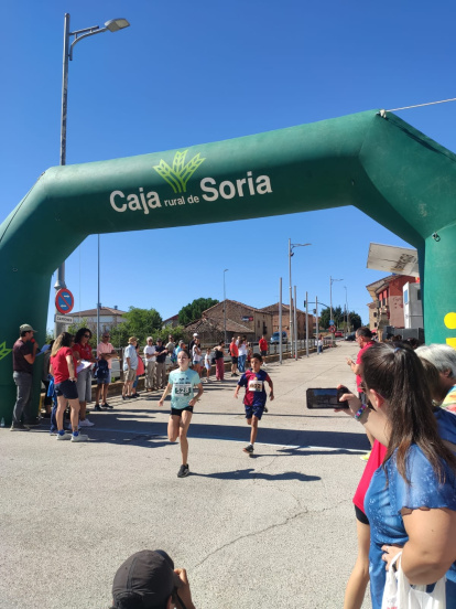 Un centenar de participantes se dieron cita en la Carrera de Golmayo.