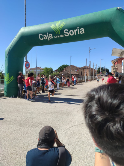 Un centenar de participantes se dieron cita en la Carrera de Golmayo.