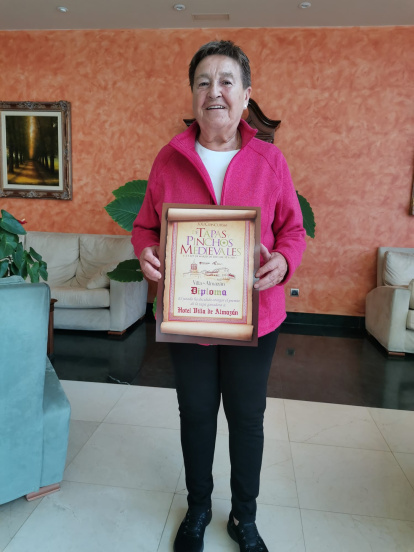 Julia Medrano, chef de Almazán creadora de la tapa gastronómica.