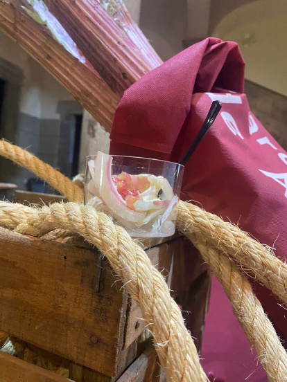 Ágreda volvió a ensalzar su verdura más característica y todo un símbolo de la gastronomía de Navidad.