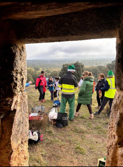 El Belén ya está instalado en el refugio de pastores