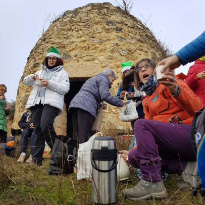 El Belén ya está instalado en el refugio de pastores