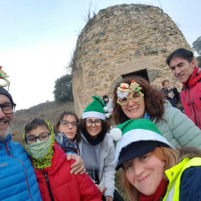 El Belén ya está instalado en el refugio de pastores