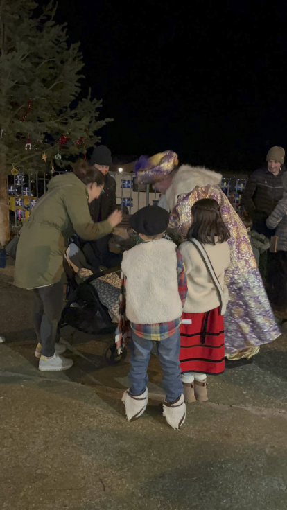 Los niños llenaron de ilusión el recinto