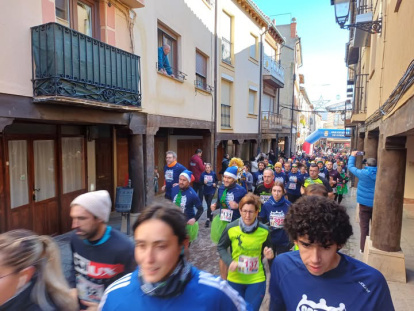 San Esteban de Gormaz acogió esta mañana una animada jornada de running y convivencia.