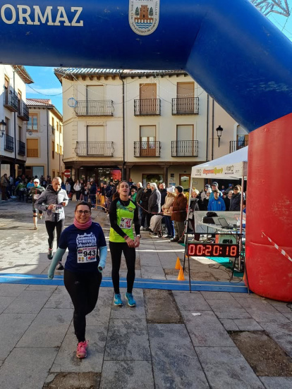San Esteban de Gormaz acogió esta mañana una animada jornada de running y convivencia.