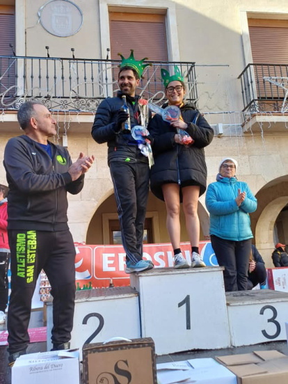 San Esteban de Gormaz acogió esta mañana una animada jornada de running y convivencia.