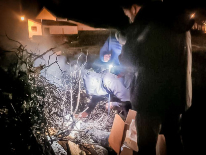 Los vecinos disfrutaron de una noche en comunidad