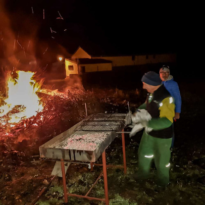 Los vecinos disfrutaron de una noche en comunidad