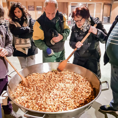 Los vecinos disfrutaron de una noche en comunidad