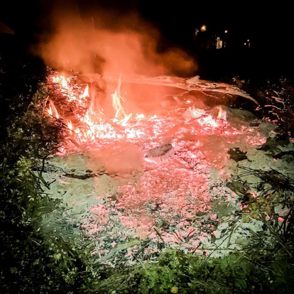 Los vecinos disfrutaron de una noche en comunidad