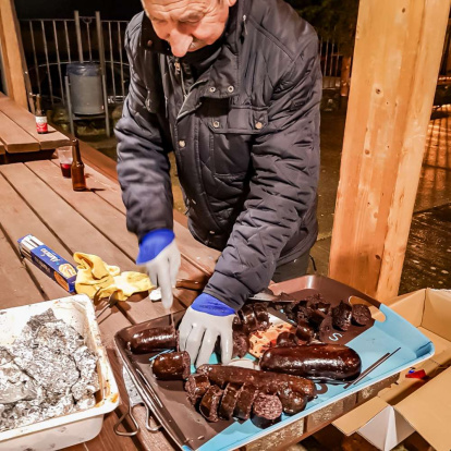 Los vecinos disfrutaron de una noche en comunidad