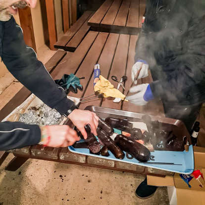 Los vecinos disfrutaron de una noche en comunidad