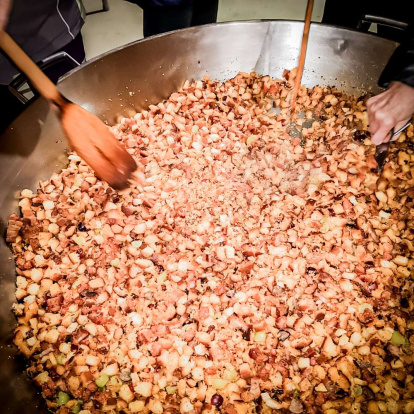 Los vecinos disfrutaron de una noche en comunidad