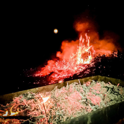 Los vecinos disfrutaron de una noche en comunidad