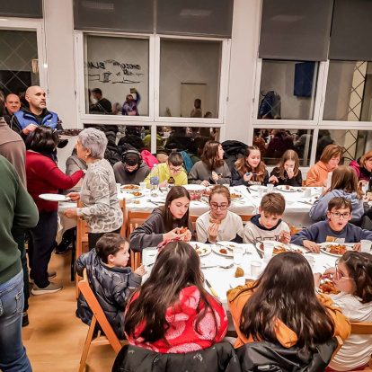 Los vecinos disfrutaron de una noche en comunidad