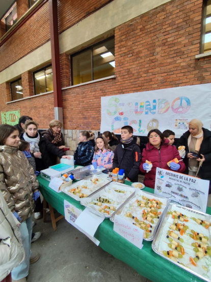 Un acto solidario para concienciar a los niños