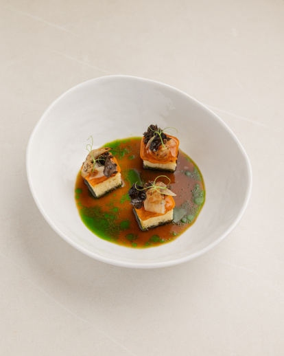 'Entre pan caliente y trufa'