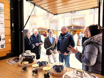 El certamen es un impulso al sector de la trufa, importante en la provincia.