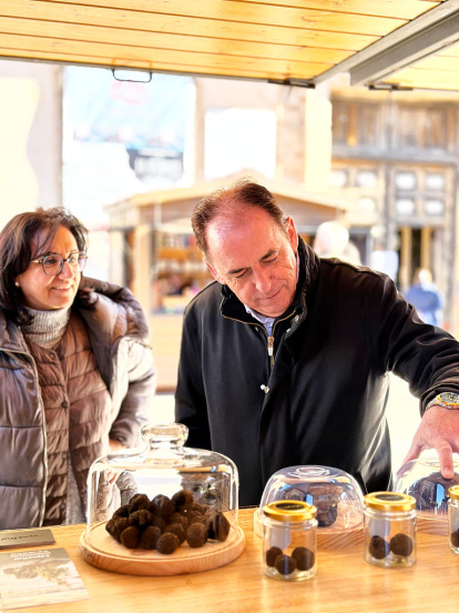El certamen es un impulso al sector de la trufa, importante en la provincia.