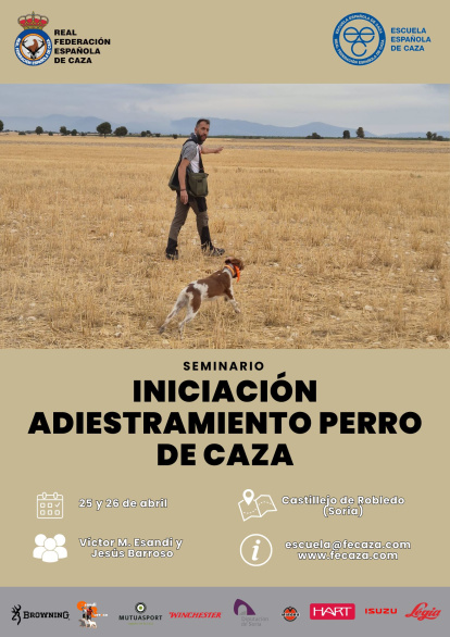 Cartel de uno de los curos que se llevará a cabo.