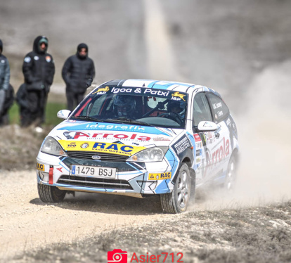 Los pilotos en el circuito de Almajano