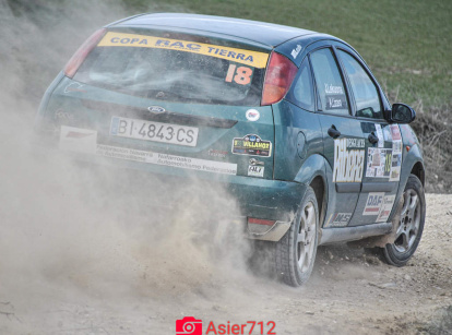 Los pilotos en el circuito de Almajano