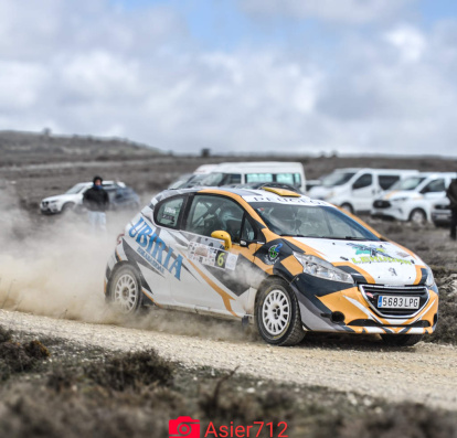 Los pilotos en el circuito de Almajano