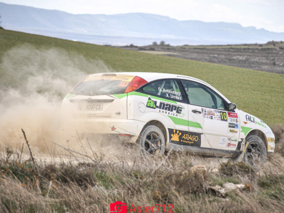 Los pilotos en el circuito de Almajano