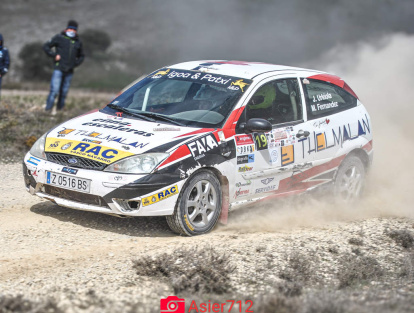 Los pilotos en el circuito de Almajano