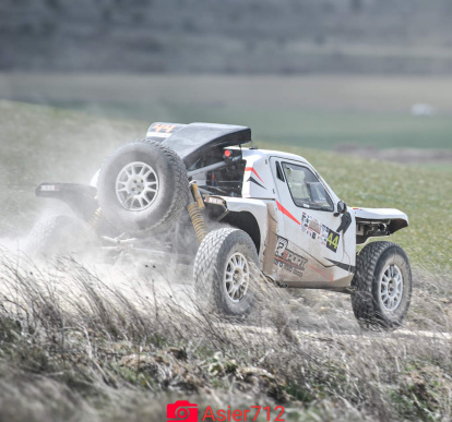 Los pilotos en el circuito de Almajano