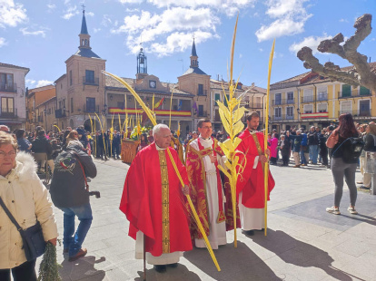 La Semana Santa burguense arrancó con 'La Borriquilla'