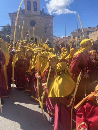 La Semana Santa burguense arrancó con 'La Borriquilla'