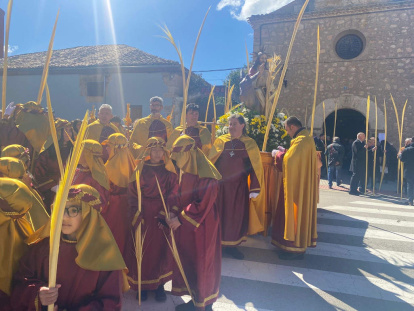 La Semana Santa burguense arrancó con 'La Borriquilla'