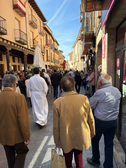 Celebración del Domingo de Resurrección, una de las jornadas más esperadas en la localidad.