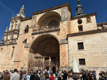 Celebración del Domingo de Resurrección, una de las jornadas más esperadas en la localidad.