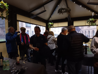 El club y la afición rinden homenaje a una agrupación histórica.