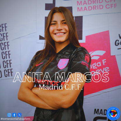 La jugadora del Madrid CFF, Ana Marcos, ha regalado unas botas que serán sorteadas.