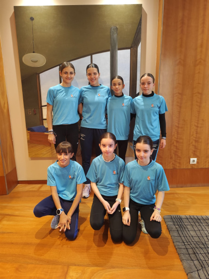 Notable actuación de los escolares sorianos en Zamora.