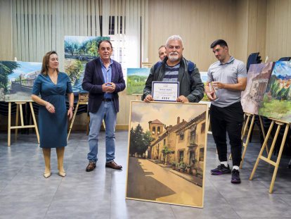 'Descubre Golmayo' pinturas realizadas dentro de la Semana Cultural
