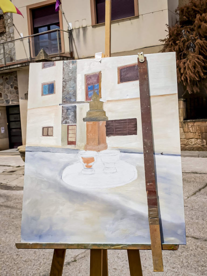 'Descubre Golmayo' pinturas realizadas dentro de la Semana Cultural